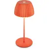 Image de Briloner CHAMP Mini lampe de table LED sans fil IP44,dimmable, tactile, batterie, German Design Award Winner 2025, orange, Ø8,5 x 20 cm
