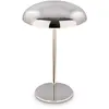 Image de Briloner CAXA Lampe de table LED sans fil IP44, dimmable, tactile, batterie, protection contre les projections d'eau, chrome, Ø19,5 x 30,5 cm