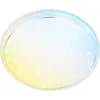 Image de Briloner Star A Plafonnier LED, CEE A source lumineuse*, dimmable, télécommande, contrôle de la température de couleur CCT, blanc, Ø48 x 8 cm