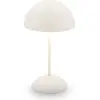 Image de BRILONER - Lampe de table sans fil LED IP44 avec fonction tactile, à intensité variable, lampe de chevet sans fil, de salon à poser, lampe chevet, 16 x 29 cm, blanc cassé