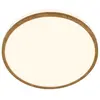 Image de Briloner ACORUS W Plafonnier salle de bain LED, protection contre les  ©claboussures, lumi ¨re blanche chaude,  28 x 7 cm