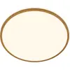 Image de Briloner ACORUS W Plafonnier salle de bain LED, protection contre les éclaboussures, lumière blanche chaude, Ø33 x 6,6 cm