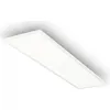 Image de BRILONER - Panneau LED avec lumière blanc neutre, IP44 protection contre les éclaboussures, dalle led, panneau plafond, plafonnier, 100x25x6 cm, blanc