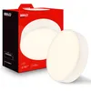 Image de Briloner Plafonnier Led Abat-jour En Tissu Ø38x10,5 Cm Rond 24w 2600lm 3 000k Blanc Chaud Blanc - Lustre Salon Chambre Cuisine Couloir