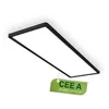 Image de Briloner Panneau Led Avec Source Lumineuse Cee A 58 Cm Rectangulaire 14w 3000lm 4000k Blanc Neutre Backlight Noir - Plafonnier Led Salon Chambre Bureau
