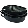 Image de Kochstar Slim Daubière En Acier Émaillé Noir 34 Cm