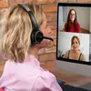 Image de Lindy 20450 LINDY L118 Kabelloses Büro-Headset mit Ladestation, Plug/Pla
