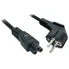 Image de Lindy Câble secteur Schuko vers C5, 3m - Neuf