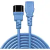 Image de Lindy - Rallonge Alimentation [1x Secteur Mâle C14 - 1x Secteur Femelle C13] 1.00 M Bleu C245441