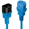Image de Lindy Rallonge secteur C14 vers C13, bleu, 1m - Neuf