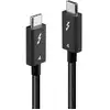 Image de Lindy Câble Thunderbolt 4 de 1m, 40 Gbit/s, PD 100W, passif - Neuf