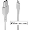 Image de Lindy Câble USB Type A vers Lightning Blanc, 1m - Neuf