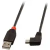 Image de Lindy Câble USB 2.0 type A / mini-B coudé, 0.5m - Neuf