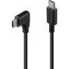 Image de Lindy 1m USB 2.0 Straight USB-C to Right-Angled USB-C Cable