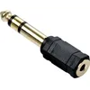 Image de Adaptateur De Câble Lindy 35620 6,3 Mm 3,5 Mm Noir