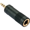Image de Adaptateur Lindy 3.5mm Stereo Jack Mâle vers 6.3mm Stereo Jack Femelle
