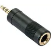 Image de Adapter Stereo 3.5mm Female 6.3mm Female Gold Plated
