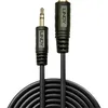 Image de Rallonge Lindy 35656 Jack Audio [1x Jack Mâle 3.5 Mm - 1x Jack Femelle 3.5 Mm] 10.00 M Noir C184741