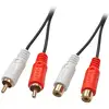 Image de Lindy Rallonge audio Premium 2x RCA (Cinch), 2m - Neuf