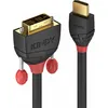 Image de 36270 0.5m Hdmi Type A (standard) Dvi-d Black Video Cable Adapter - Video Cable Adapters (0.5m, Hdmi Type A (standard), Dvi-d, Male, Male, Nickel) - Lindy