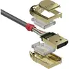 Image de 5m Displayport Cable Gold Line Resolution: 4096x2160 60hz 4:4:4 10bit - Lindy
