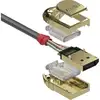 Image de 15m Displayport Cable Gold Line Resolution: 4096x2160 60hz 4:4:4 8bit