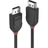 Image de Câble De Raccordement Lindy Displayport Fiche Mâle Displayport, Fiche Mâle Displayport 1.00 M Noir 36491 Câble Displayp