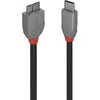 Image de Lindy Câble USB 3.2 Type C vers Micro-B de 1m, Anthra Line