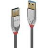 Image de Lindy 36629 Lindy USB 3.0 Kabel Typ A/A Cromo Line M/M 5m