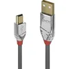 Image de Câble Usb Usb 2.0 Usb-a Mâle, Usb-mini-b Mâle 5.00 M Gris 36634 - Lindy