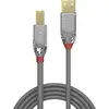 Image de Câble Usb Usb 2.0 Usb-a Mâle, Usb-b Mâle 5.00 M Gris 36644 C235301 - Lindy