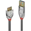 Image de Câble Usb Usb 3.2 Gen1 (usb 3.0) Usb-a Mâle, Usb-micro-b 3.0 Mâle 0.50 M Gris 36656 S214382 - Lindy