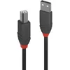 Image de Lindy 7.5m USB 2.0 Type A to B Cable, Anthra Line