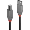 Image de Lindy 36677 câble USB 10 m USB 2.0 USB A USB B Noir, Gris, Rouge