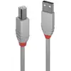Image de Lindy Câble USB 2.0 Type A vers B, Anthra Line, Gris, 1m - Neuf