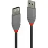 Image de Câble LINDY USB 2.0 type A/A Anthra Line M/M 3m
