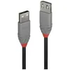 Image de Câble Usb Usb 2.0 Usb-a Mâle, Usb-a Femelle 0.20 M Noir, Gris 36700 S216712 - Lindy