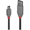Image de LINDY USB 2.0 Kabel Typ A/Mini-B M/M 0.2m