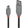 Image de Câble Usb Usb 2.0 Usb-a Mâle, Usb-mini-b Mâle 5.00 M Noir 36725 S214662 - Lindy