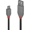 Image de Lindy Câble USB 2.0 Type A vers Micro-B de 1m, Anthra Line