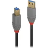 Image de Lindy 1m USB 3.2 Type A to B Cable, 5Gbps, Anthra Line