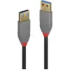 Image de Cable Lindy Anthra Line USB 3.2 vers USB-A M/M 3m (Gris) #DEFAULT