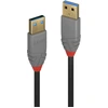 Image de Lindy 5m USB 3.2 Type A Cable, 5Gbps, Anthra Line