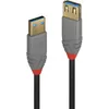 Image de Câble D'Extension Usb 3.2 Type-a Lindy 0,5 M, Gamme Anthra, 36760