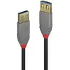 Image de Lindy Rallonge USB 3.2 type A, 5Gbit/s, Anthra Line, 0.5m - Neuf