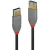 Image de LINDY USB 3.0 Verlängerung Typ A/A Anthra Line M/F 1m