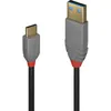 Image de Câble Usb Usb 2.0 Usb-a Mâle, Usb-c® Mâle 2.00 M Noir 36887 C165401 - Lindy