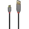 Image de Lindy Câble USB 2.0 Type A vers C de 2m, gamme Anthra - Neuf