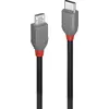 Image de Lindy 3m USB 2.0 Type C to Micro-B Cable, Anthra Line