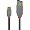 Image de Câble Usb Usb 3.2 Gen1 (usb 3.0) Usb-a Femelle, Usb-c® Mâle 0.15 M Noir 36895 C165421 - Lindy